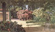 The Terrace at Meric Frederic Bazille